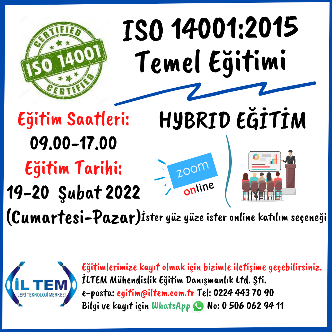 ISO 14001:2015 TEMEL ETM BURSA